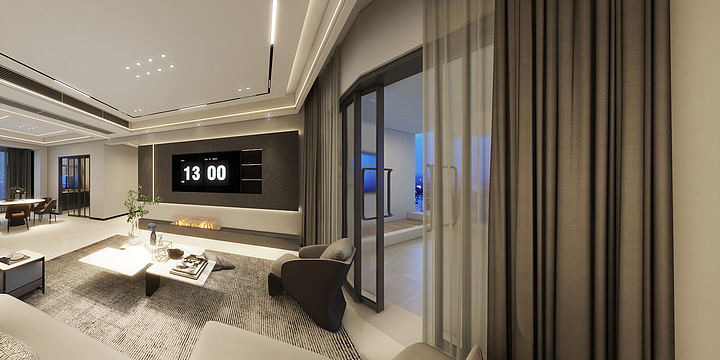 梵兴设计-财富盛世悦府1栋3003-装修设计方案