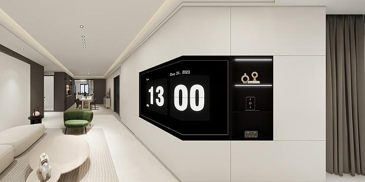 丨柒木-合景12-804-装修设计方案