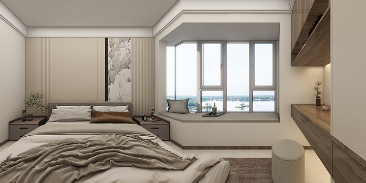 山海全案装饰设计-济宁京杭府-高-装修设计方案