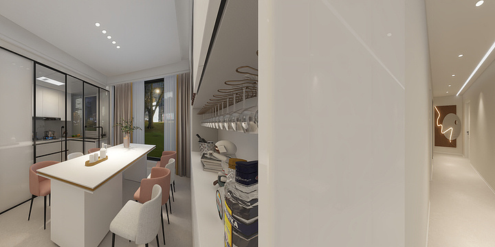 米来装饰吉吉-友邦壹号院9-1-1801-装修设计方案