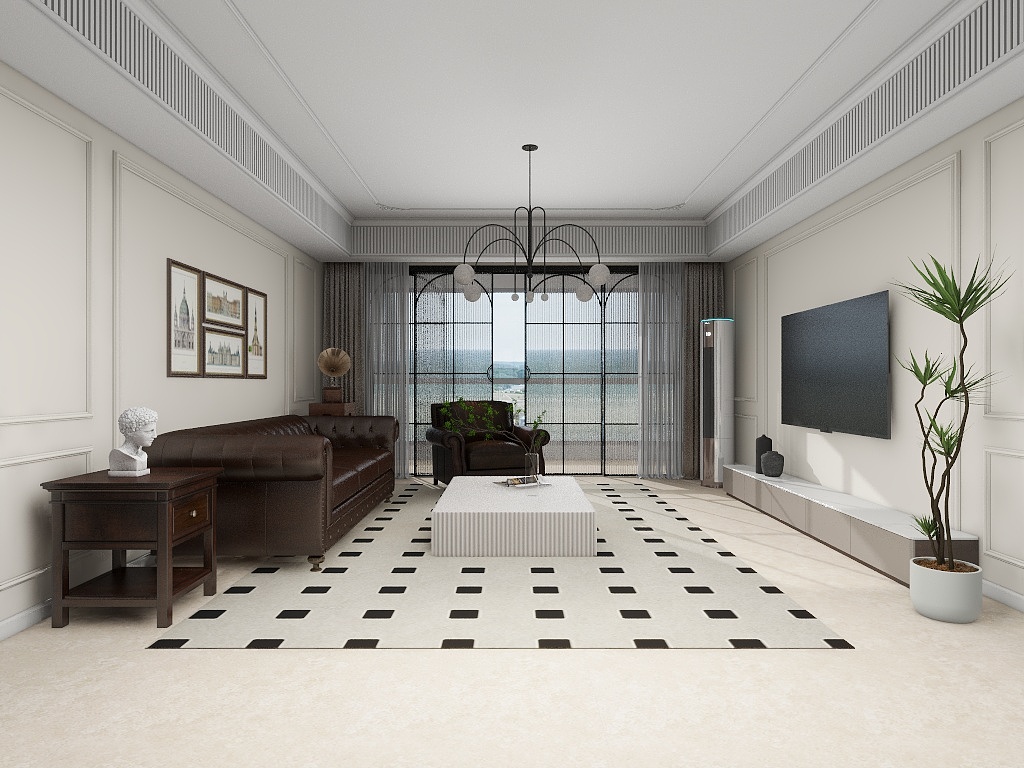 古子画-美式轻奢-装修设计方案