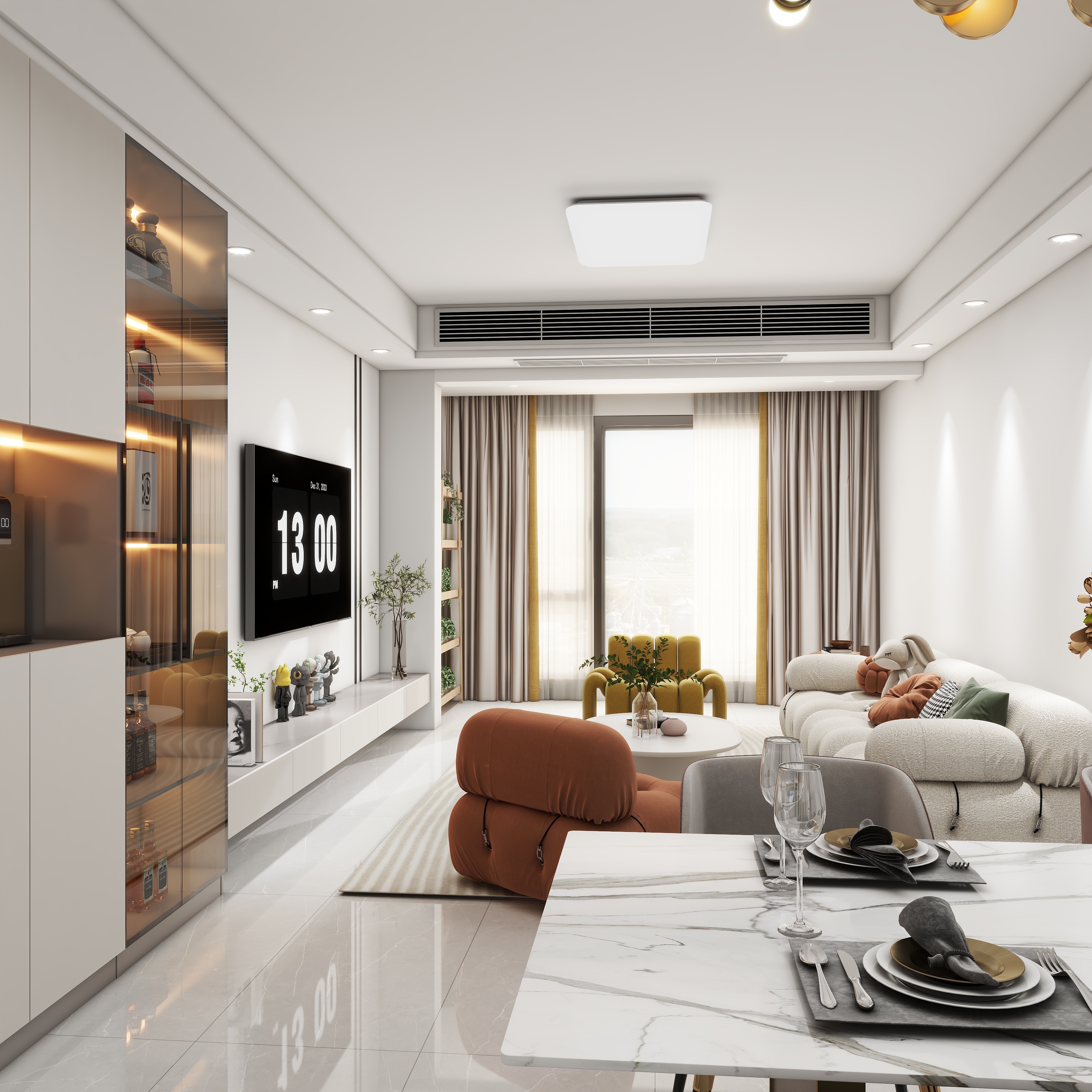 TrevLer-公园里3-2-1103-装修设计方案