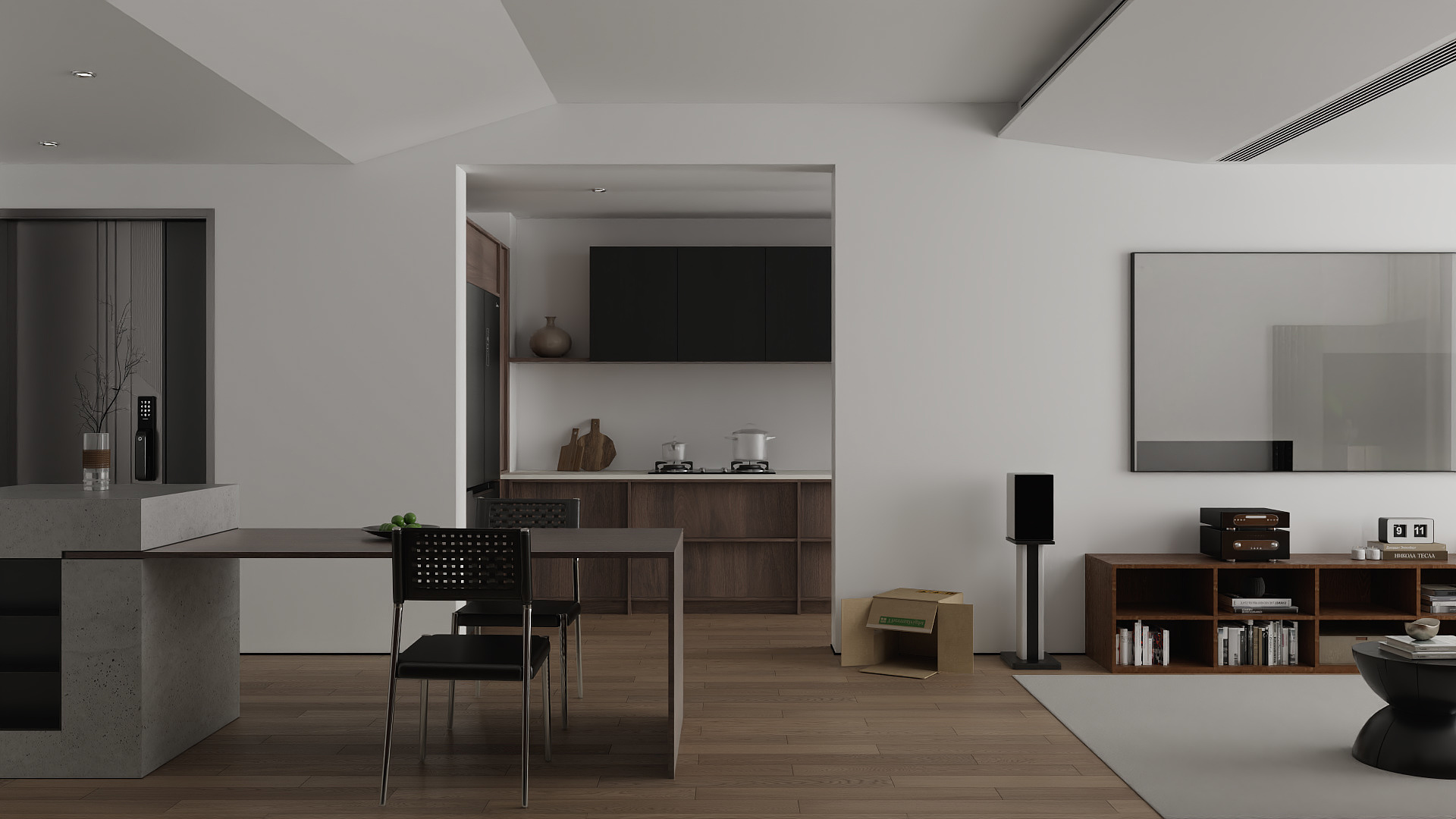 漫天遍野蝴蝶飞-现代极简风格2.0-装修设计方案