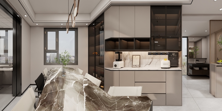 微光sss-盛世清华103㎡3室-装修设计方案