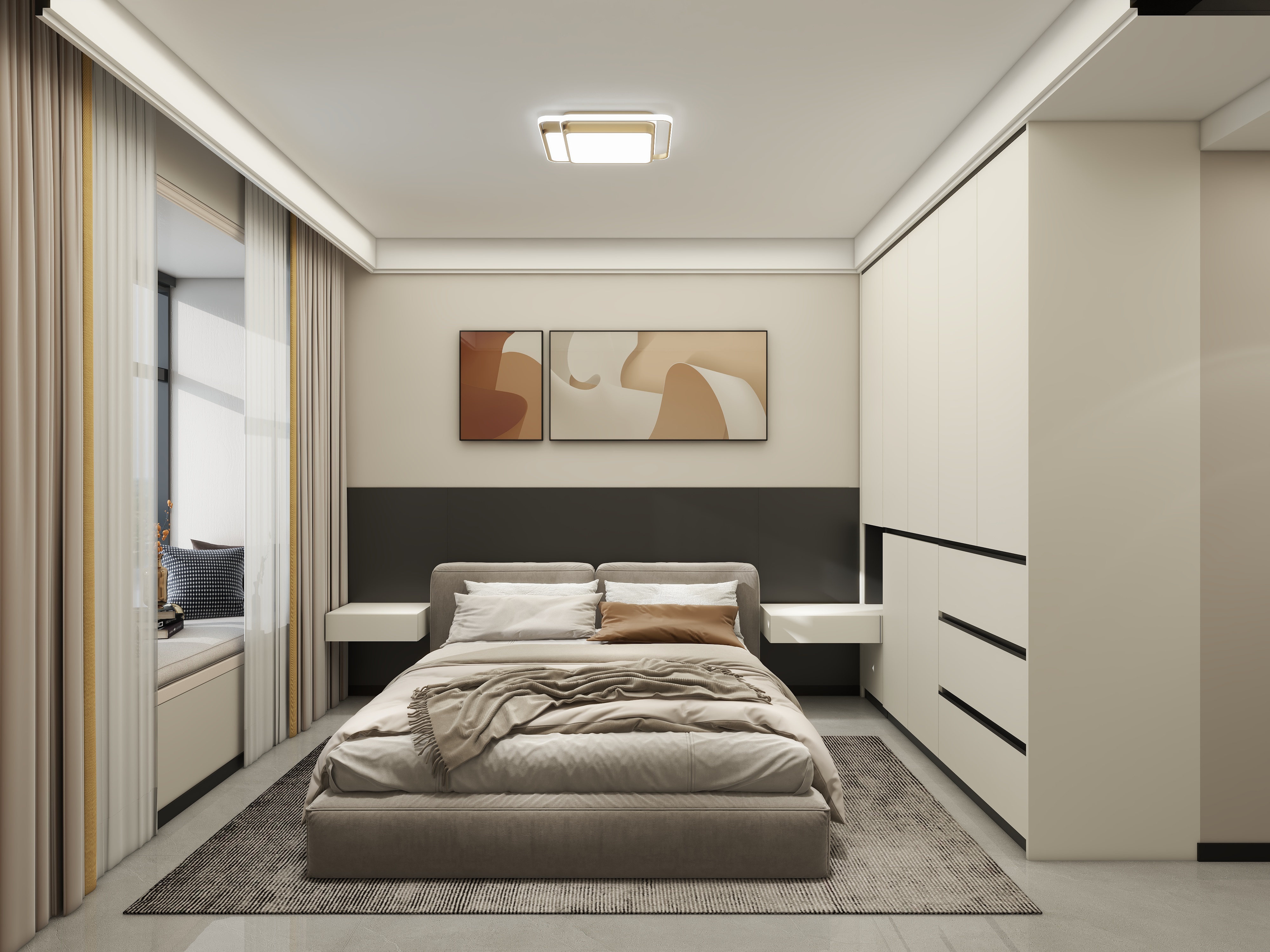 菏泽阿斌木作设计工作室-东南郡2-07005-装修设计方案