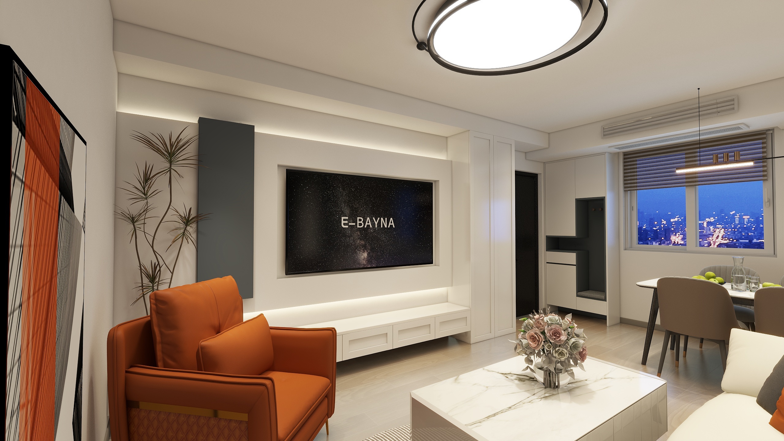 羽卒醒设计-塔城小区81㎡2室-装修设计方案