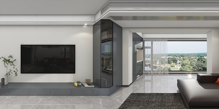 SEVENNO-灵桥B区14-1203室|总监晓强设计-装修设计方案