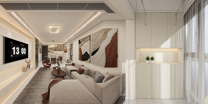 何一凡-恒基广场-装修设计方案