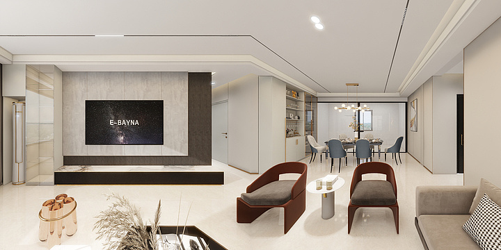 阿克苏友邦-迎宾湖畔13-2-1102-装修设计方案