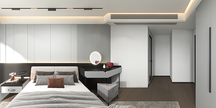 萍乡胡歌-天润海棠湾6-2801-装修设计方案