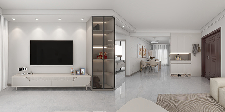 美心设计装饰I关-百合湖岸2-1-502-装修设计方案