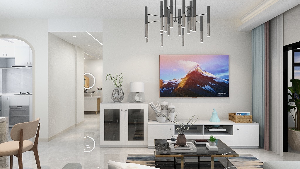 酷酷酷酷酷0383-海德公园81㎡2室-装修设计方案