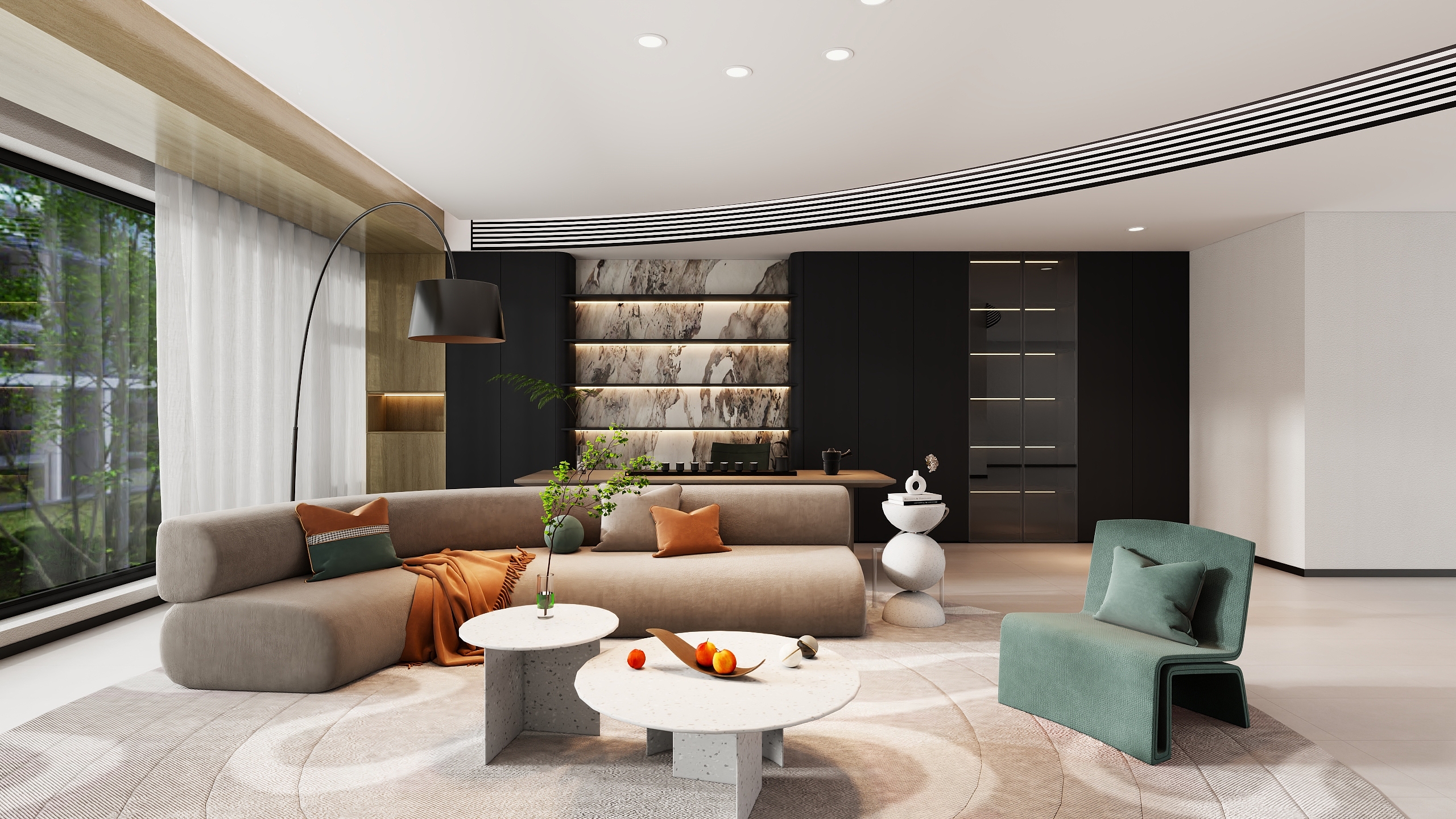 夏侯MZ-客厅-装修设计方案