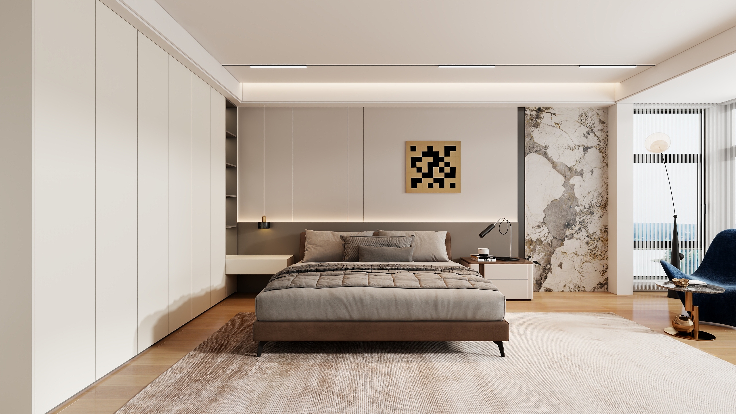 夏侯MZ-39㎡1室-装修设计方案