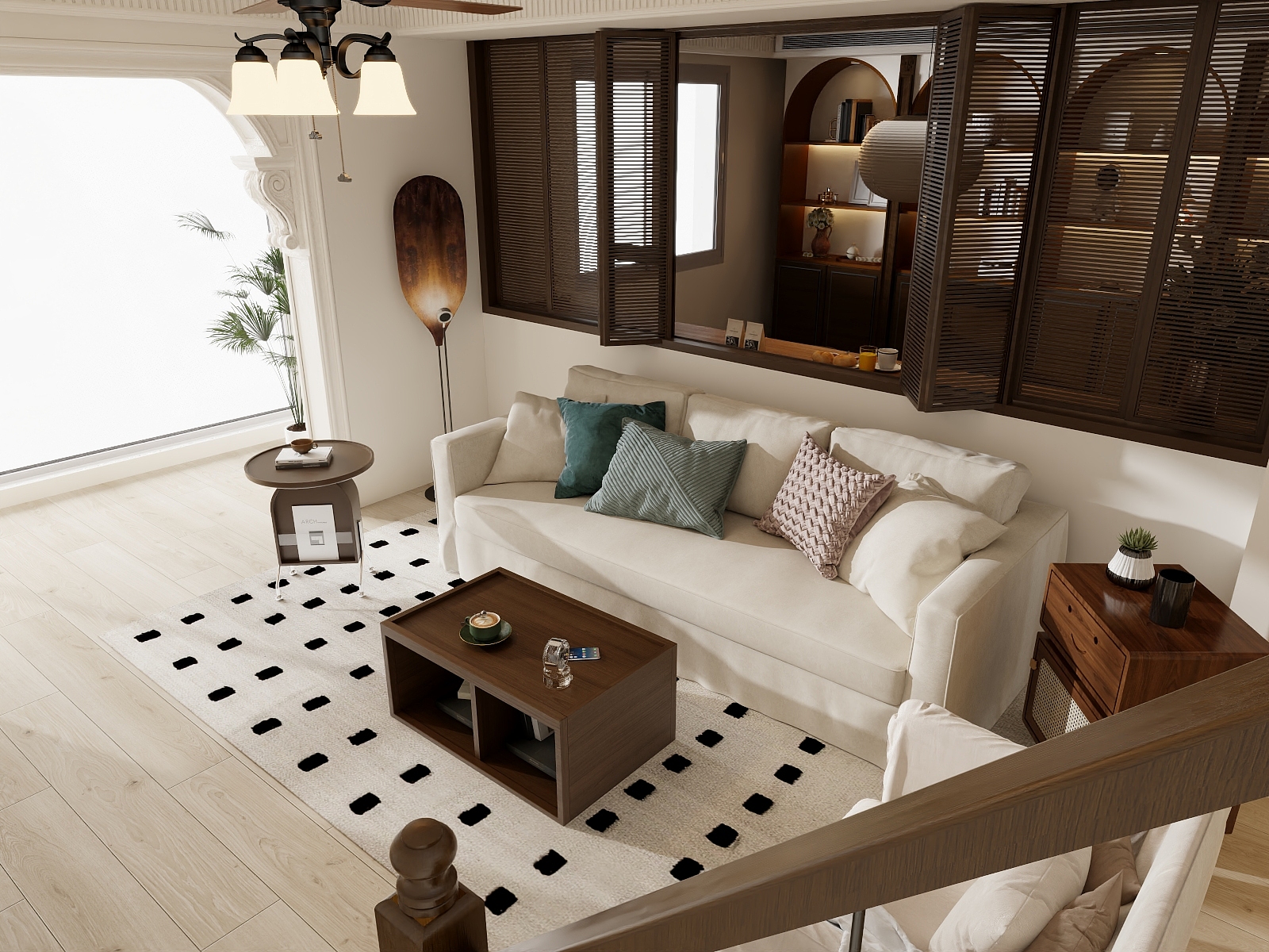 乐屋装饰.-长发白玉公寓-装修设计方案