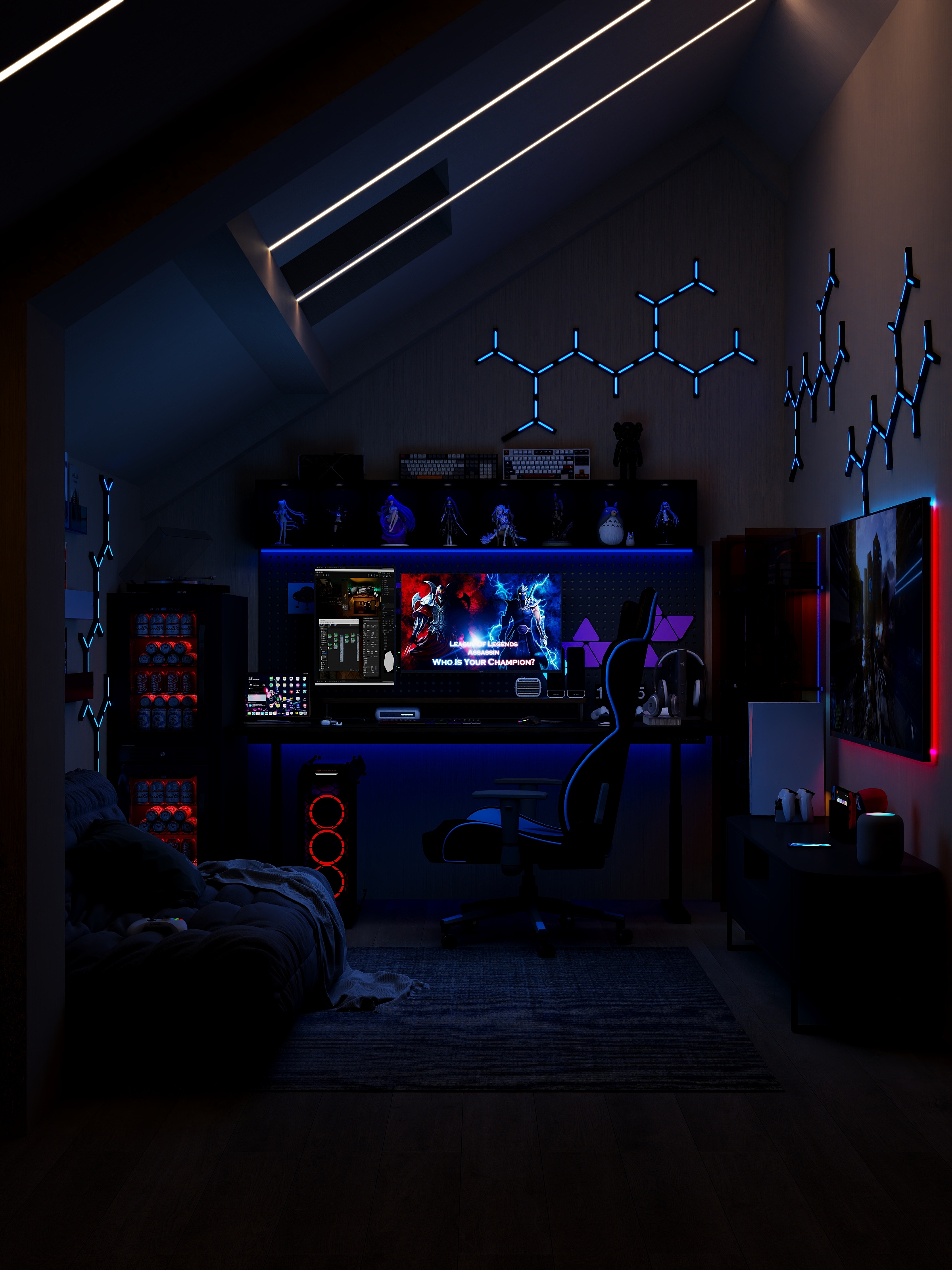 EkramDESIGN-电竞房-装修设计方案