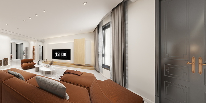 设计师-司宏宇-亢庄-自建房-三层-方案二-装修设计方案