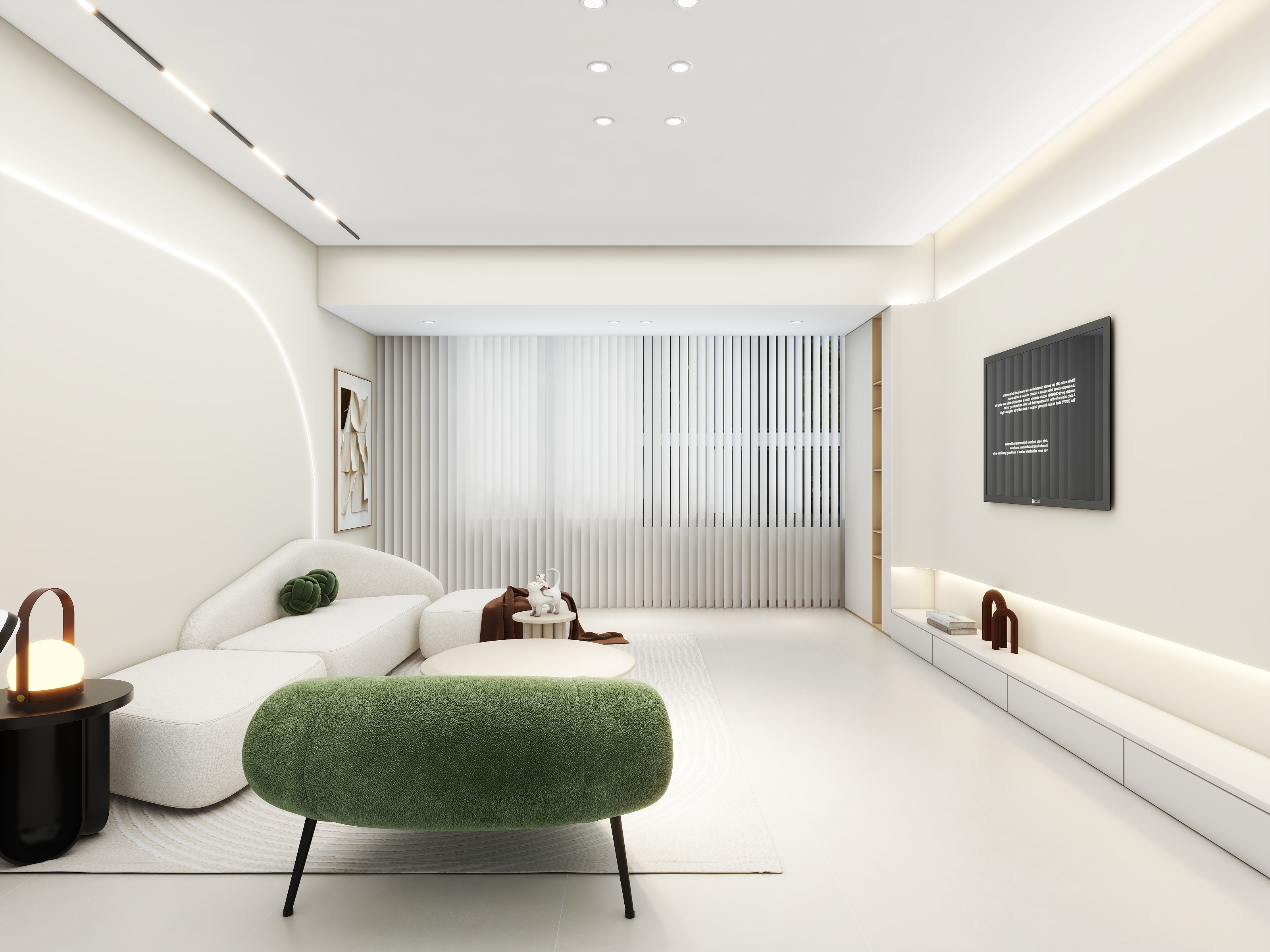 王朝霞-广安加德奶油风-装修设计方案