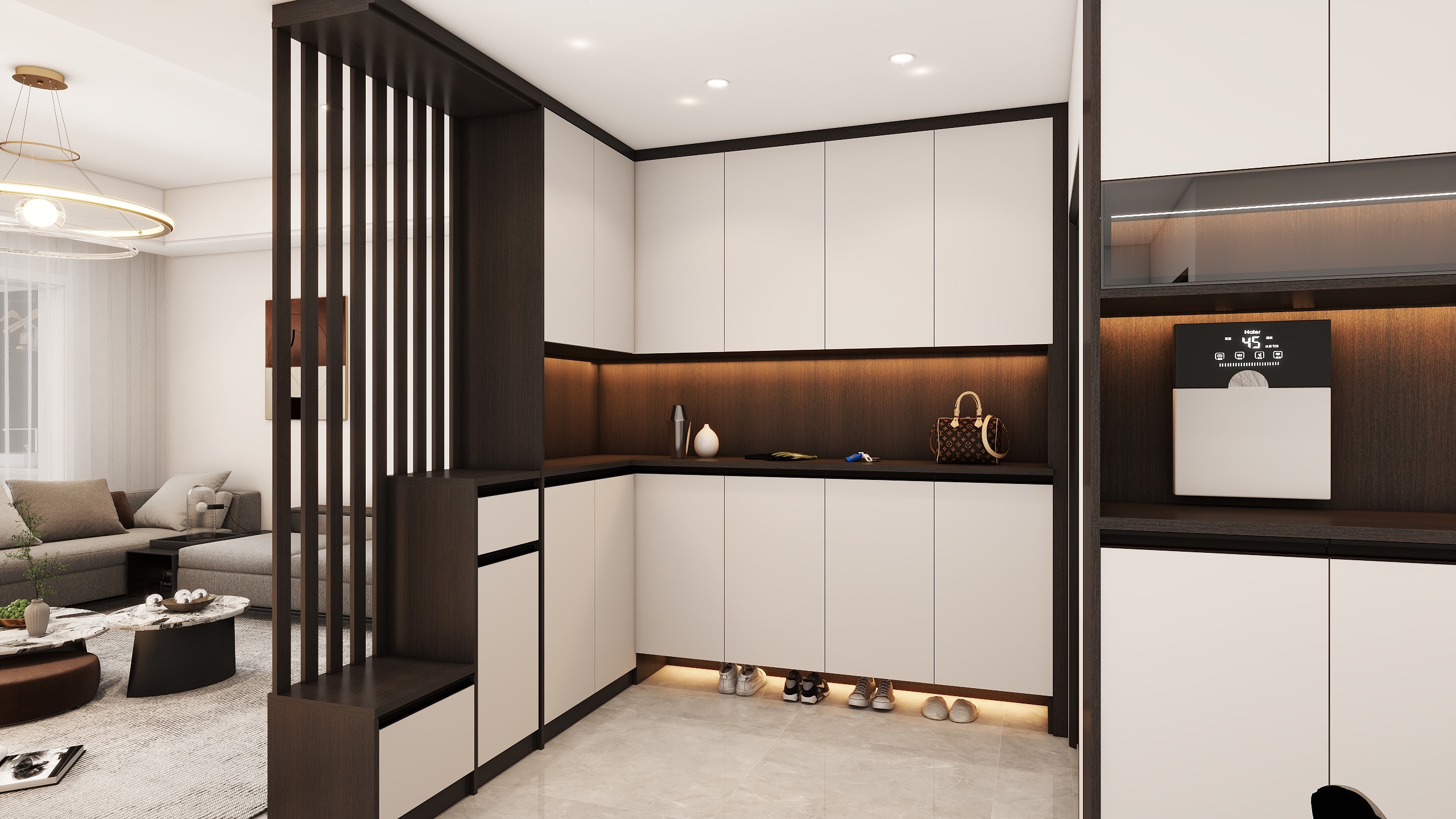 全屋定制设计321-文博园27栋138㎡3室 -装修设计方案