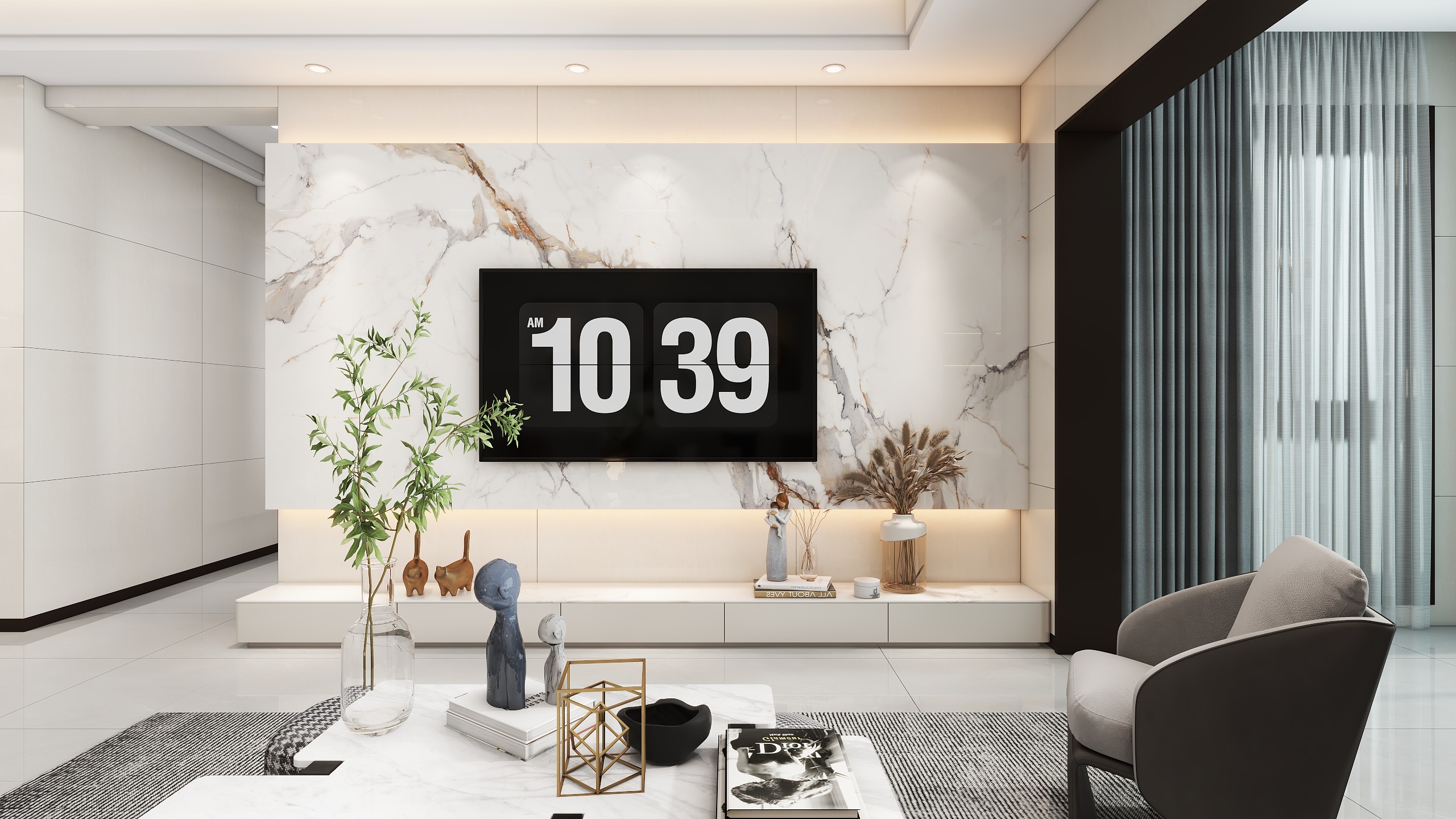 徐设计--万通丽城126㎡4室-装修设计方案