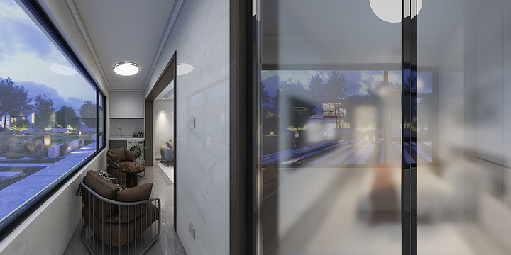 千墨设计-玖玖山河筑3#604（123户型）-装修设计方案