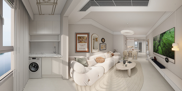 姚本峰-金科山水墅94-奶油风-副本-装修设计方案