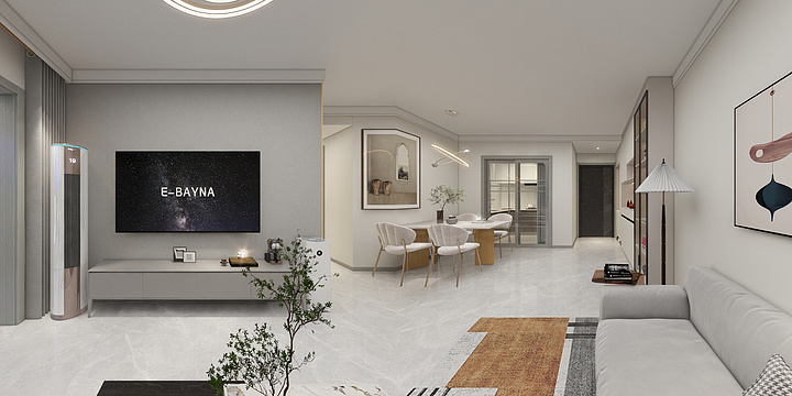 济南河岸装饰-中粮祥云​1-1-102-装修设计方案