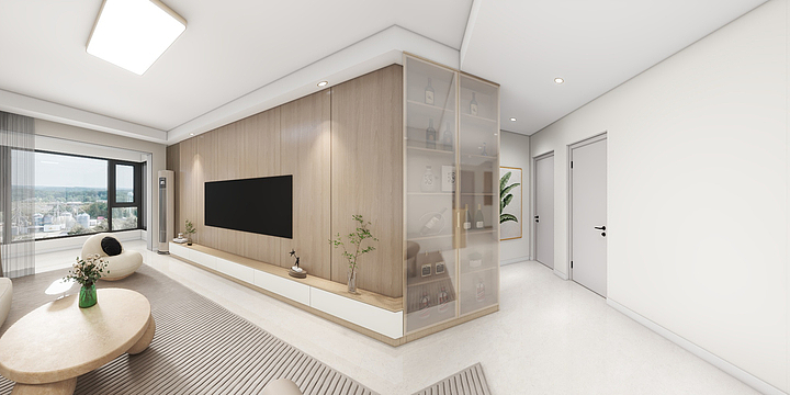 WyxJlKL-山顶4-1201   126平方-装修设计方案