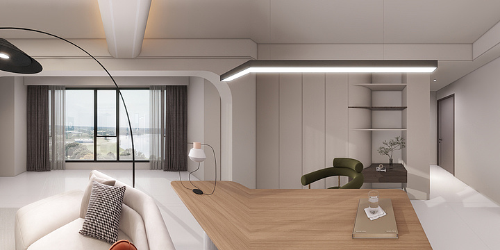 喔喔设计-合创装饰-金色年华1-2602-装修设计方案