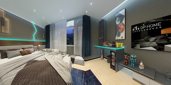 MR蚂蚁设计工作室-宾馆房间-装修设计方案