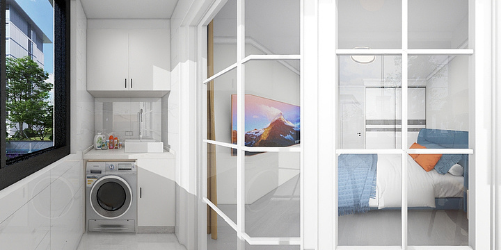 秋亭88-158号202室-装修设计方案