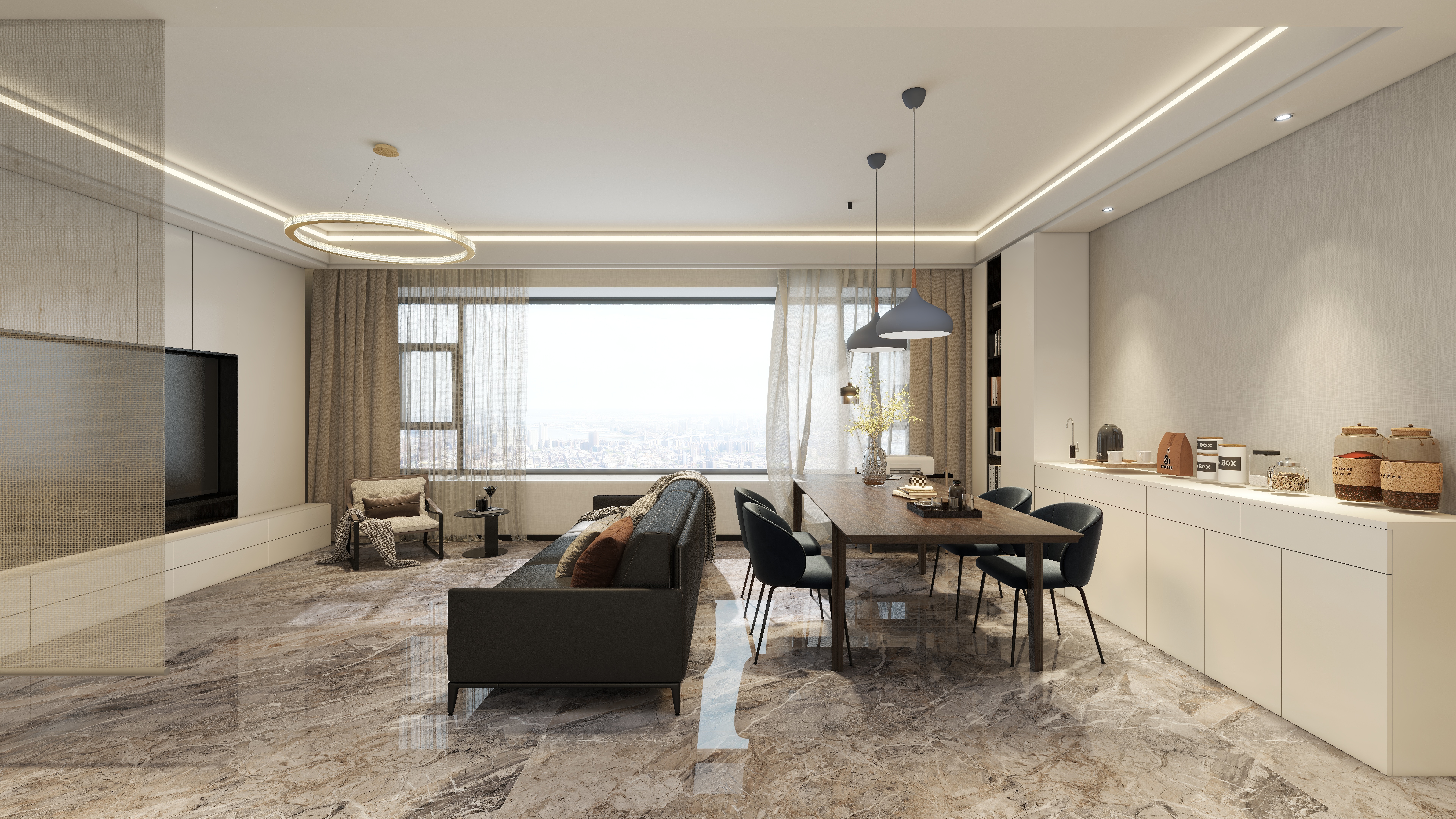 陆拾空间-格调榴园101-装修设计方案