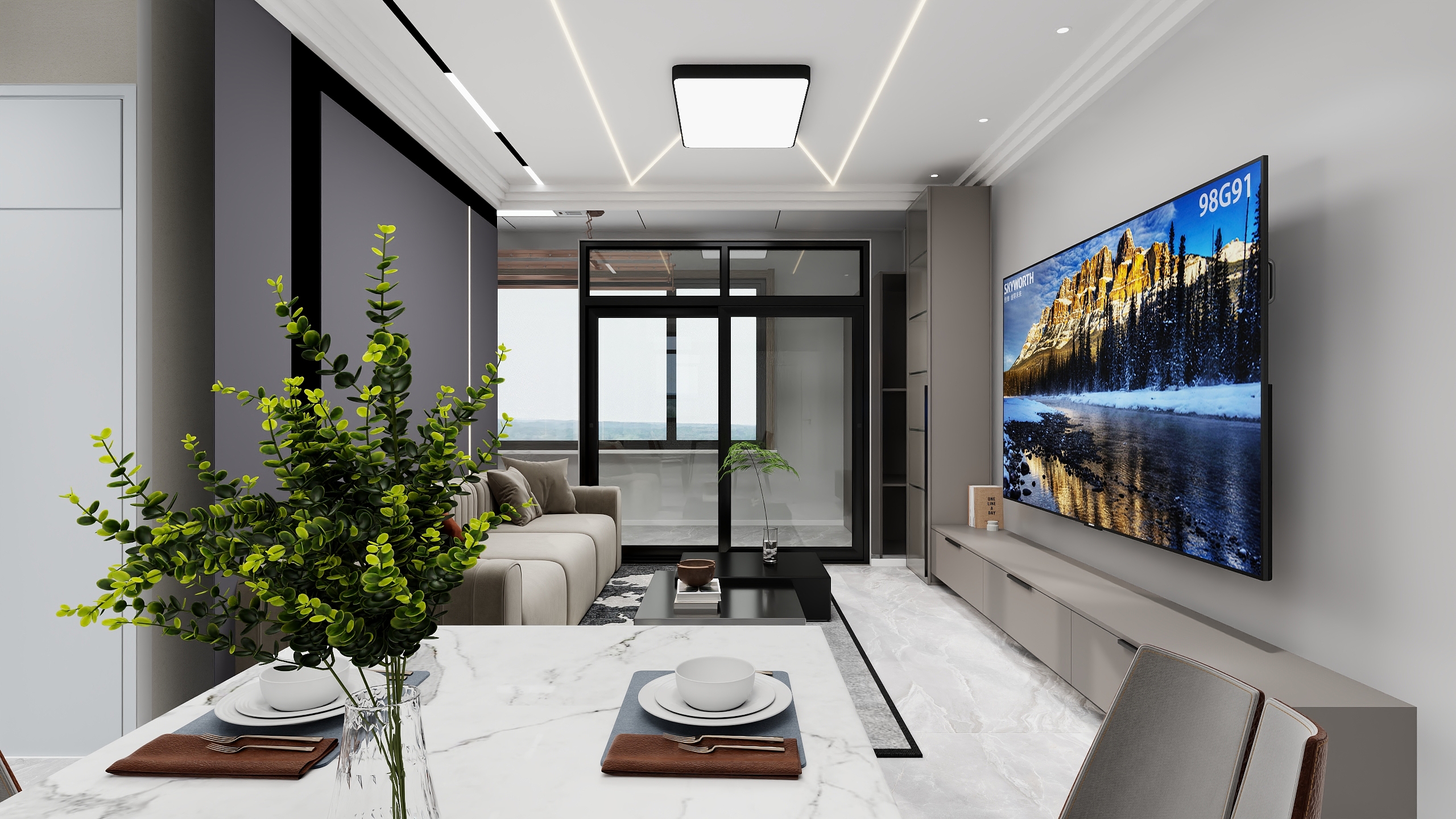 1802*Nqdh-高新云璟简约-装修设计方案