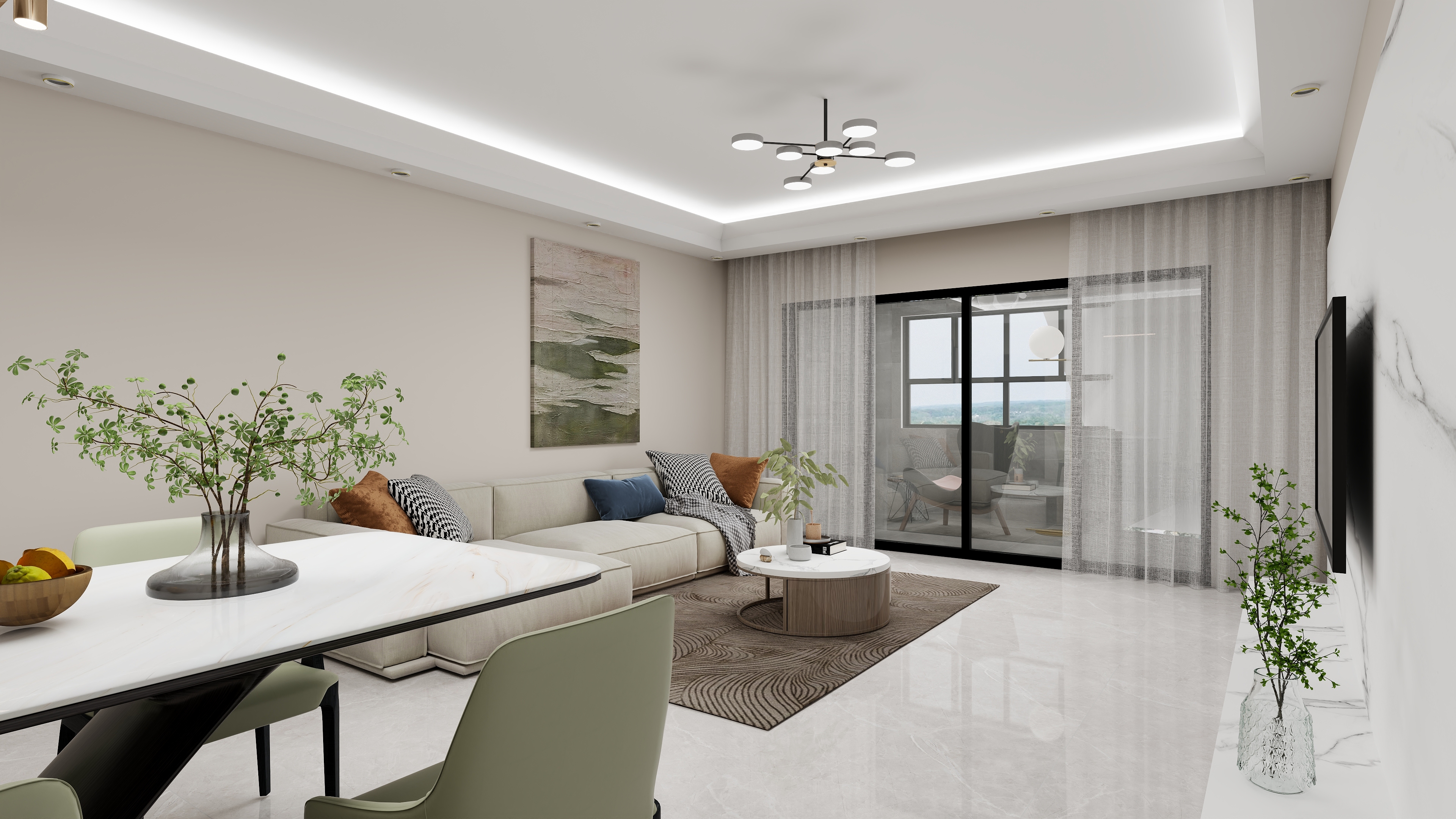 设计师Sonny-保利东湾55㎡-装修设计方案