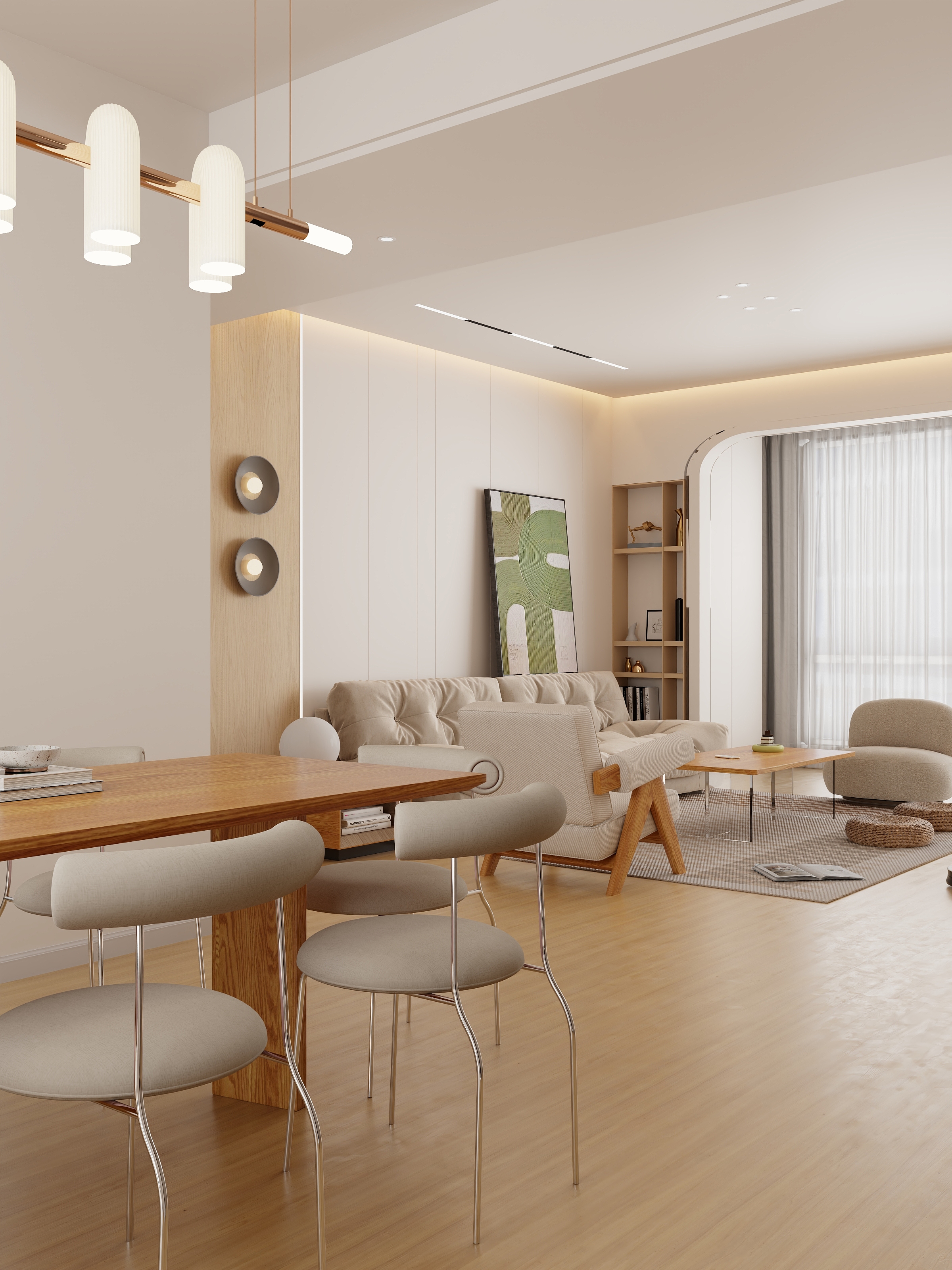 一二三设计.-原木141㎡-装修设计方案