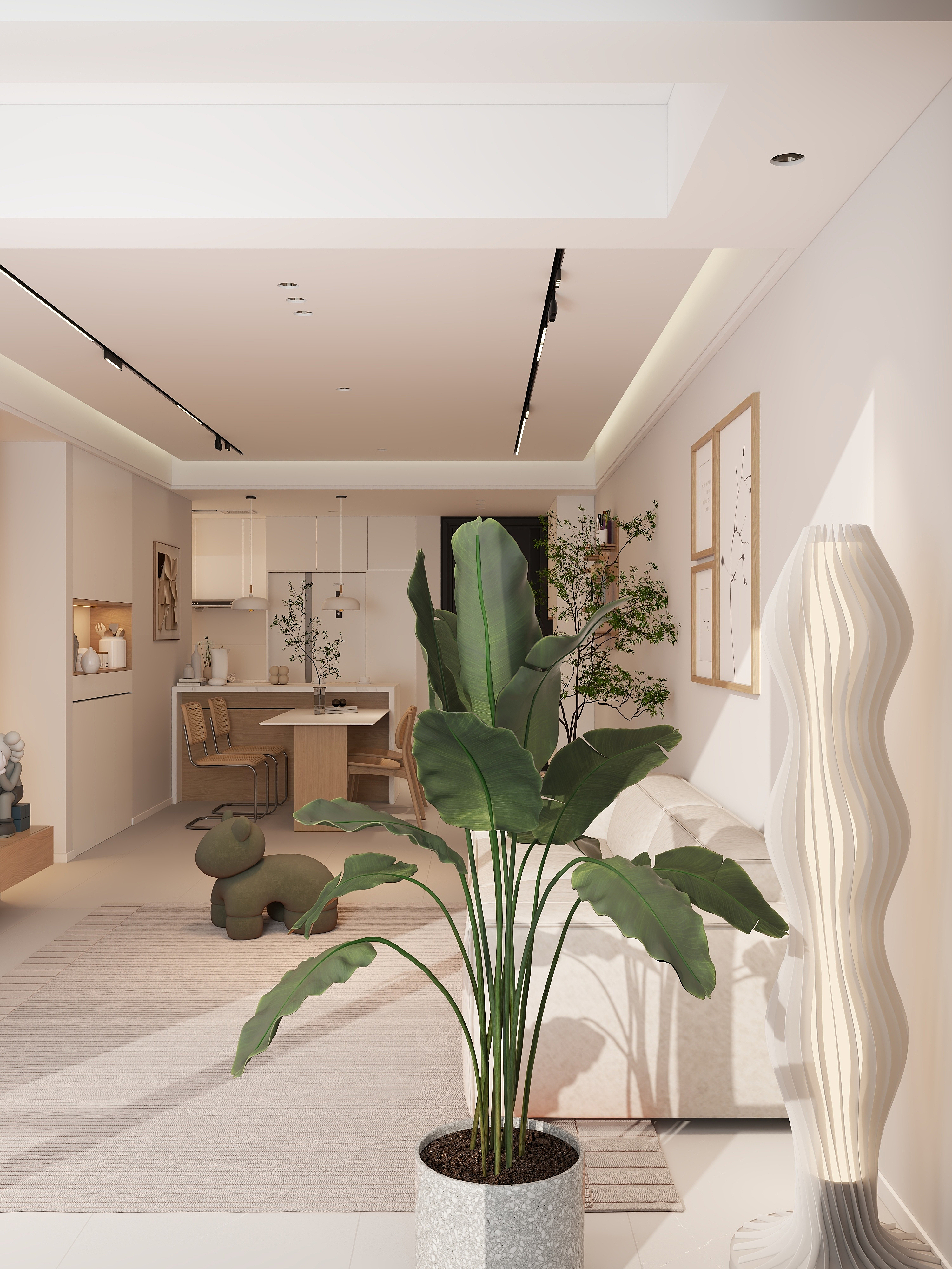 設计吴乃克-彩虹湾效果-装修设计方案