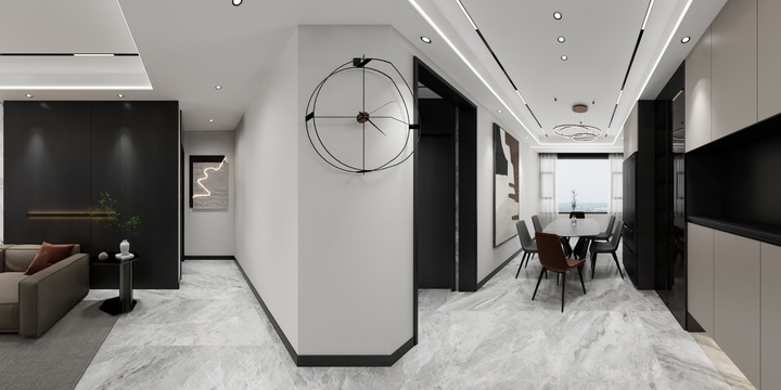 盛庭装饰Devise-金域华府3-1-1801-装修设计方案