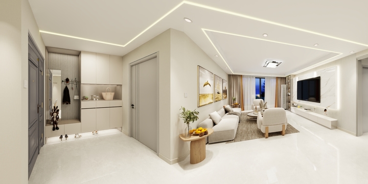 拜城县恒广装饰工程有限公司-沁得园4-2-301胡-装修设计方案