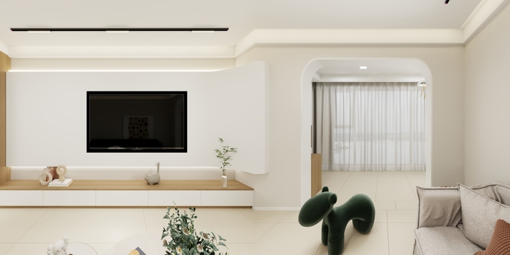 室内设计师张博1-建业城32-装修设计方案