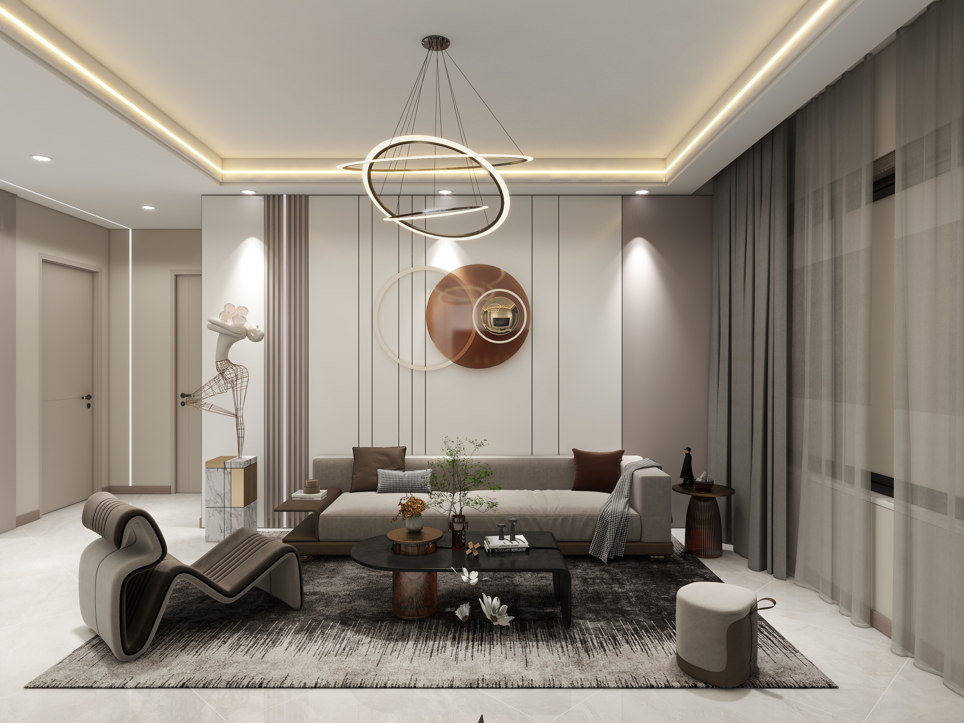 内蒙古-赤峰市-张新南-御湖郡104㎡-装修设计方案