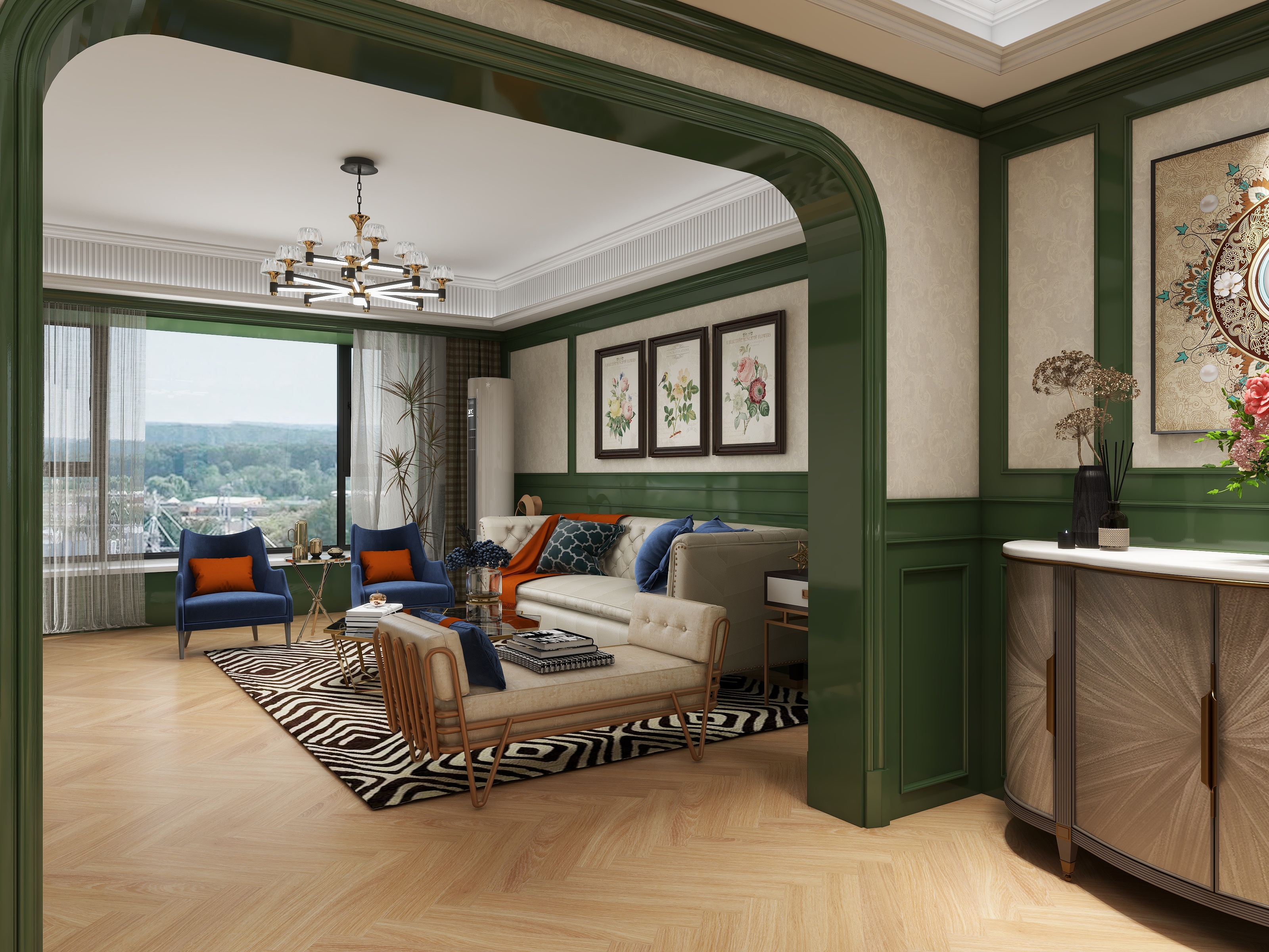 智能家居客服部7-国玺悦龙府164㎡-装修设计方案