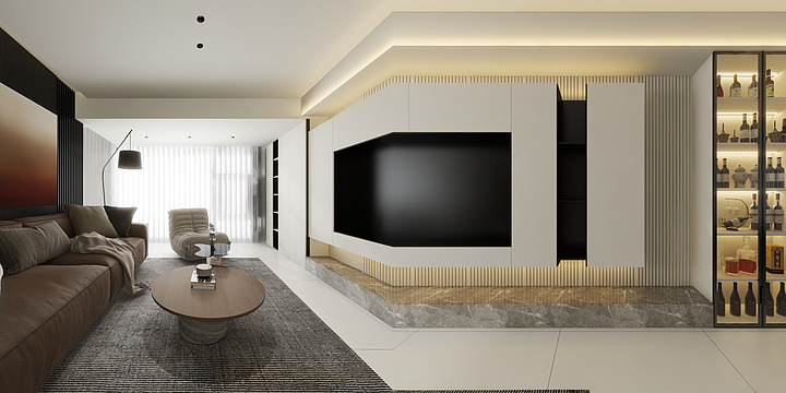 HzjDesign.-玲珑台.dwg-装修设计方案