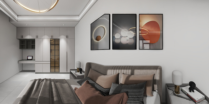 设计裴工UZFA-德隆君山府81㎡2室-装修设计方案