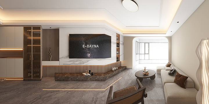 醒木设计-精装轻奢奶油-装修设计方案