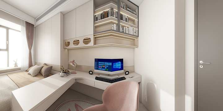 李婷婷-耀立辰祥府108㎡加露台现代风格-装修设计方案