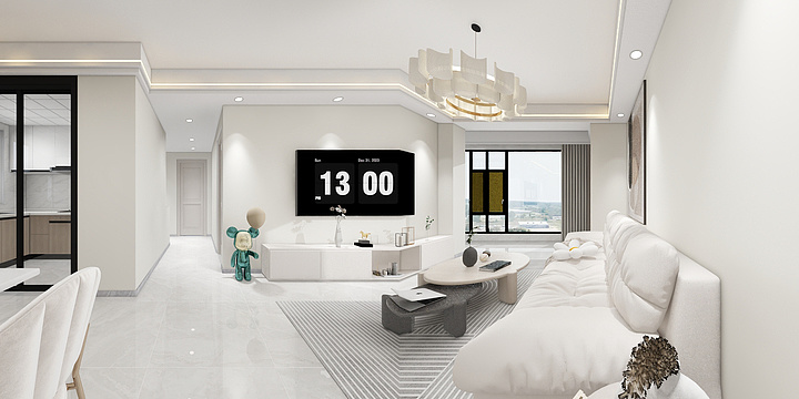 此木cm-雍舜府14-1107金-装修设计方案