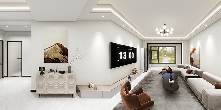 壹贰叁空间设计-万盛二期2-2-1201-装修设计方案