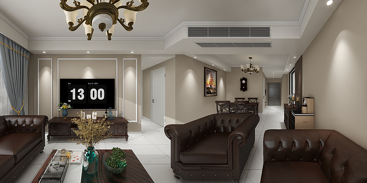 JAKE为你设计-鑫龙湾李阿姨雅居设计-装修设计方案