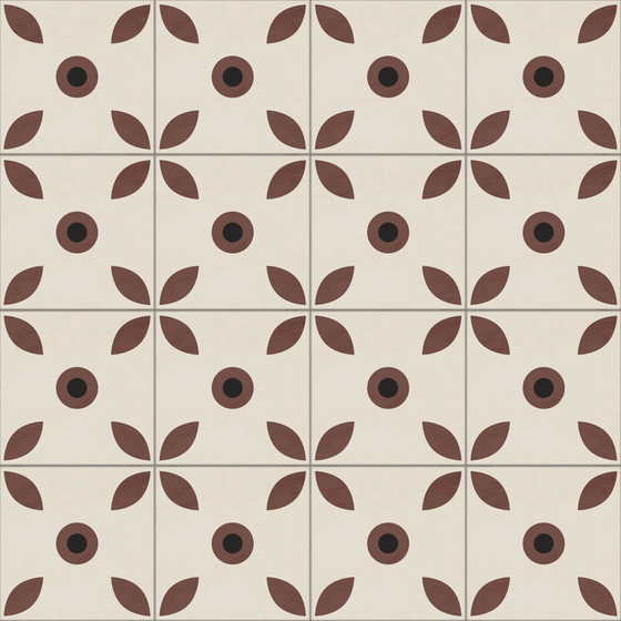 Geometric Pattern Parquet Tile 3D Model in Beige