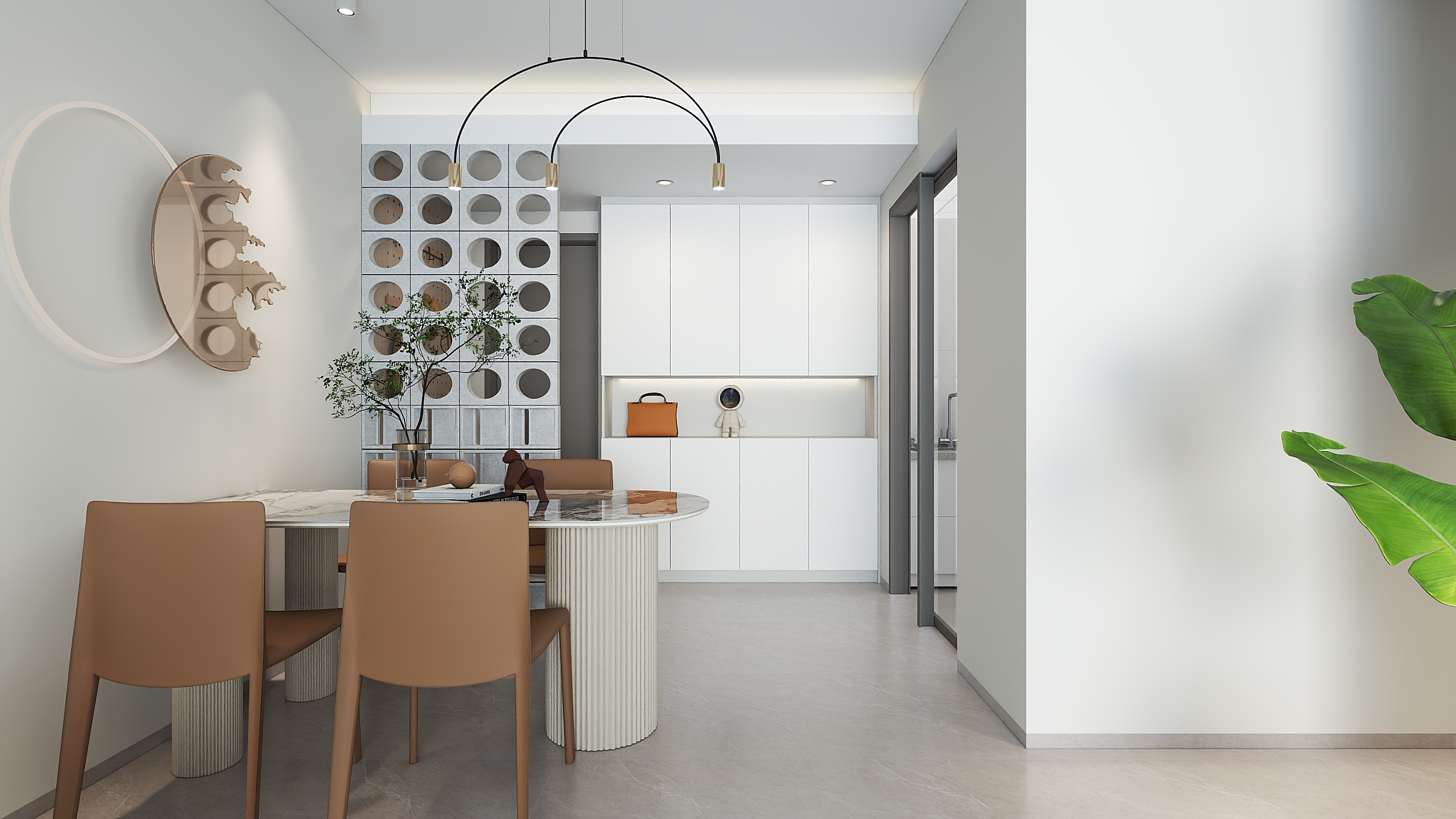 设计师杨俊清-晶宫泉城印象现代简约99㎡3室-装修设计方案